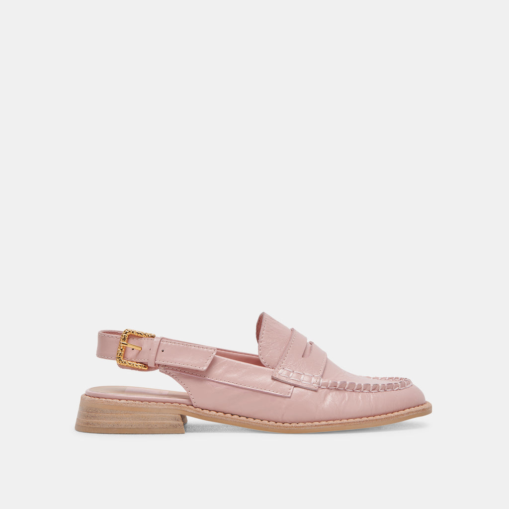 HARDI LOAFERS PINK CRINKLE PATENT - image 1
