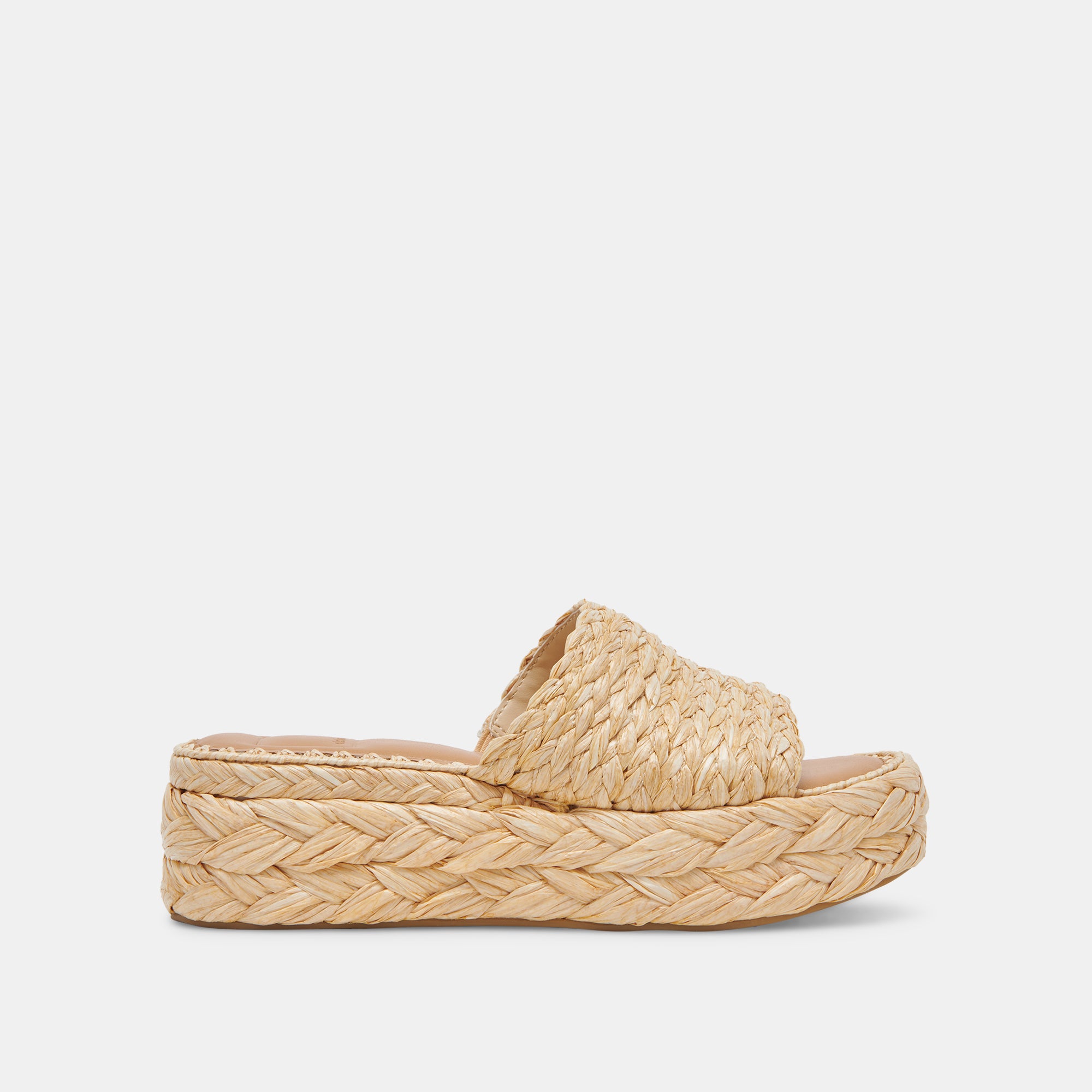 Chavi Sandals in Natural Raffia Dolce Vita Shoes