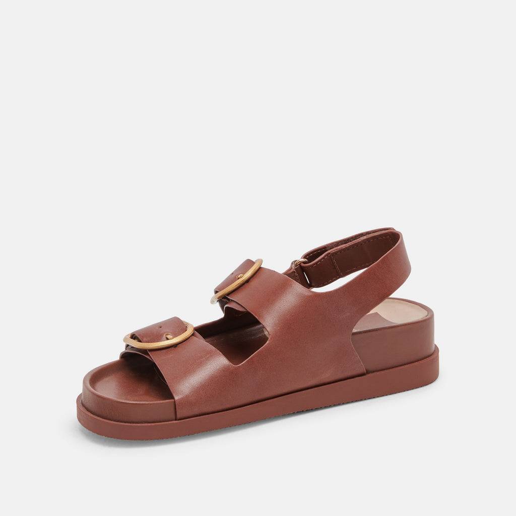 STARLA SANDALS BROWN LEATHER - image 4