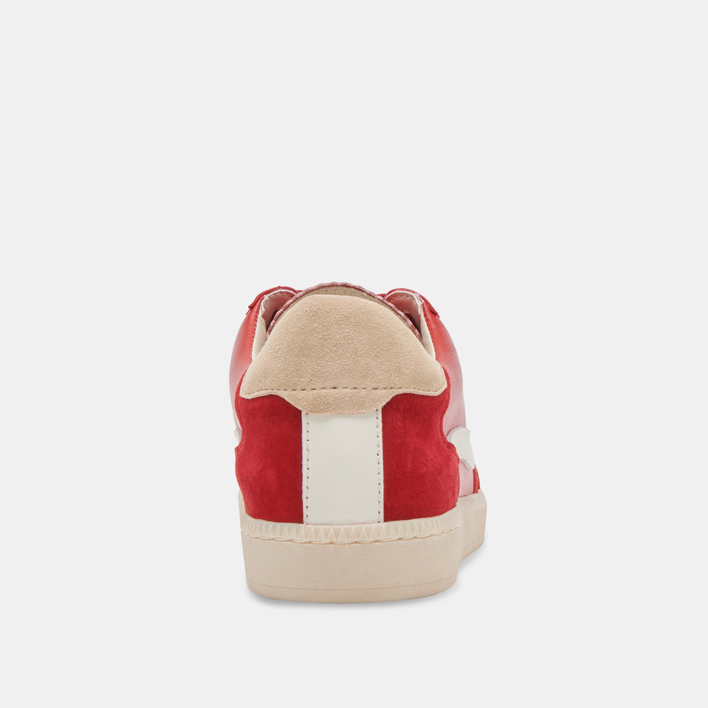 NOTICE SNEAKERS RED SUEDE - image 9