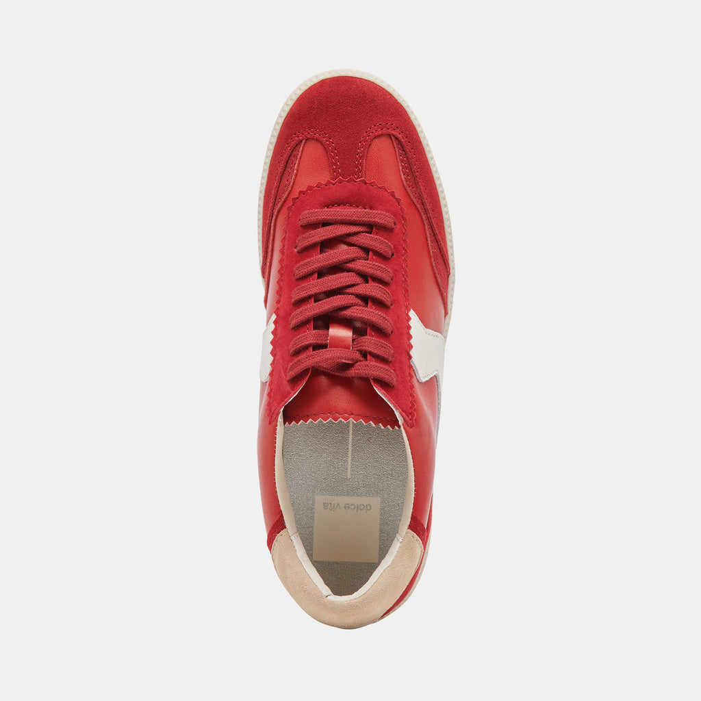 NOTICE SNEAKERS RED SUEDE - image 10