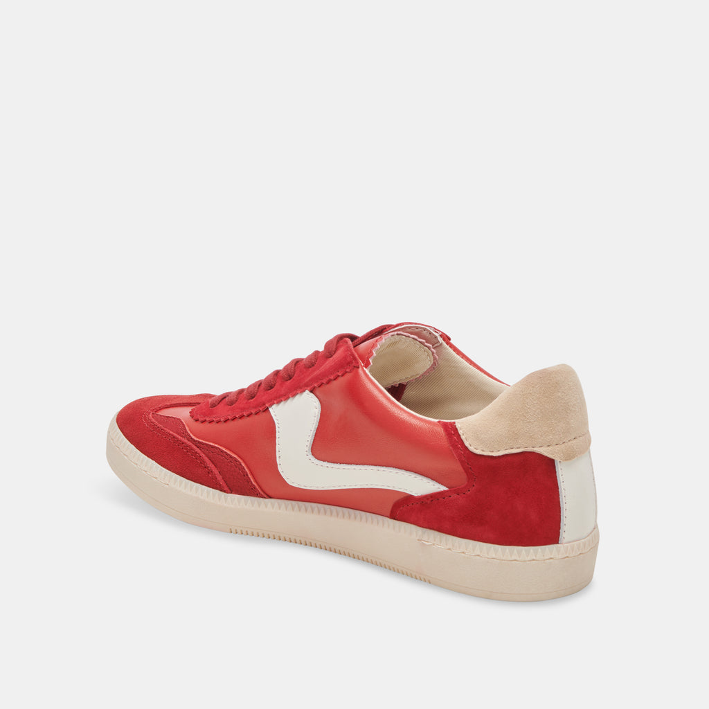 NOTICE SNEAKERS RED SUEDE - image 7