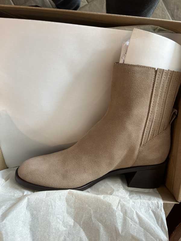 LINNY H2O BOOTS TRUFFLE SUEDE - re:vita