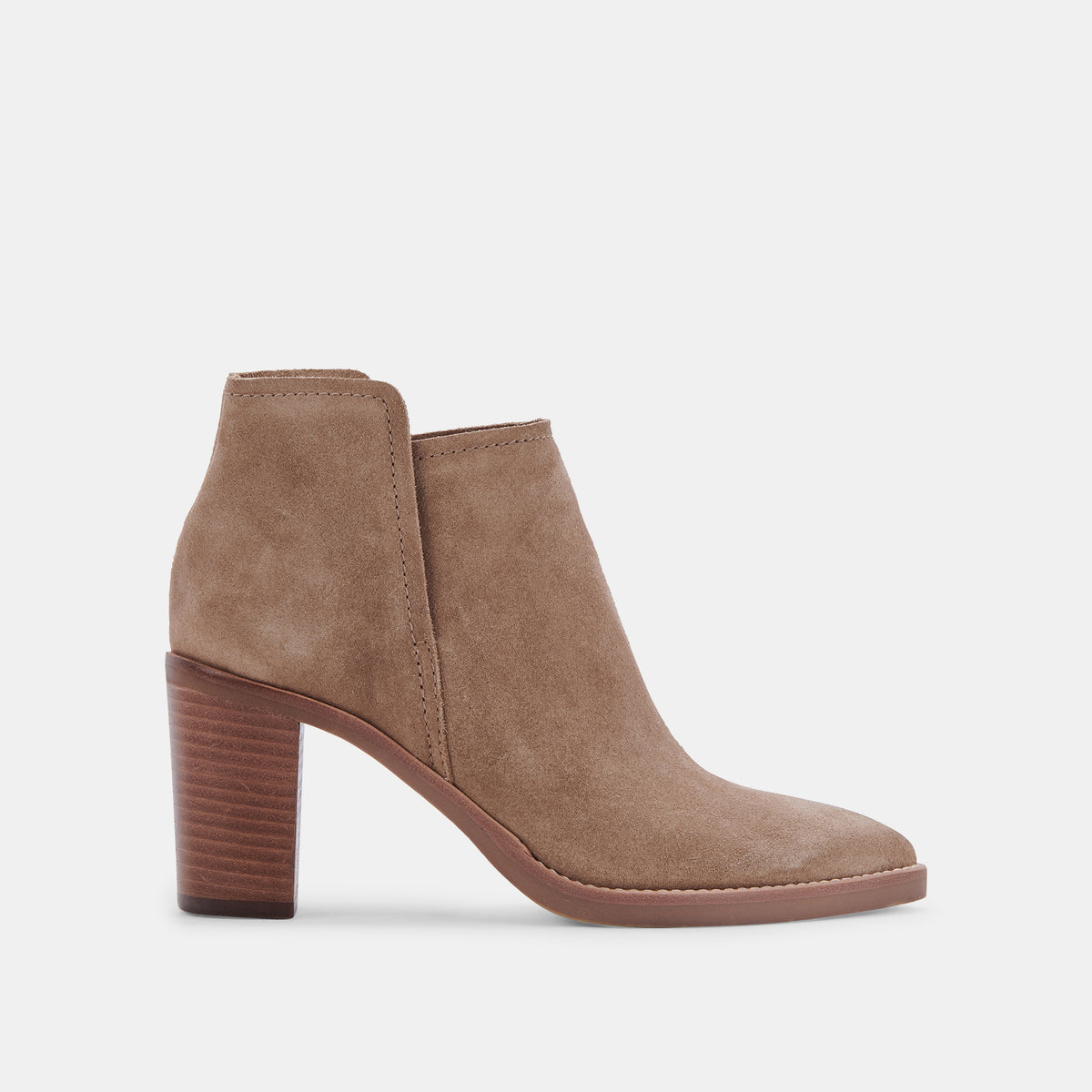Mushroom colored booties Clearance