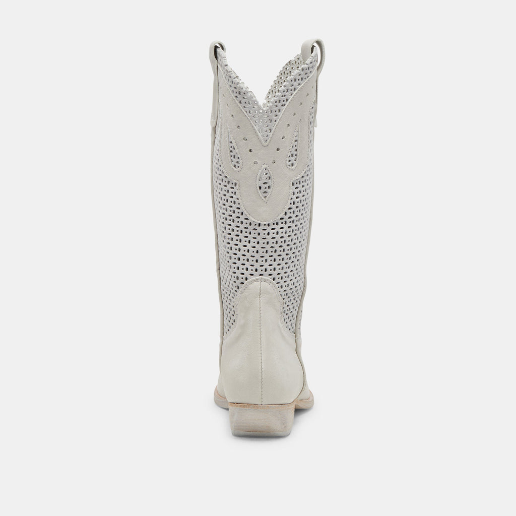 RANCH BOOTS IVORY LEATHER - re:vita - image 12