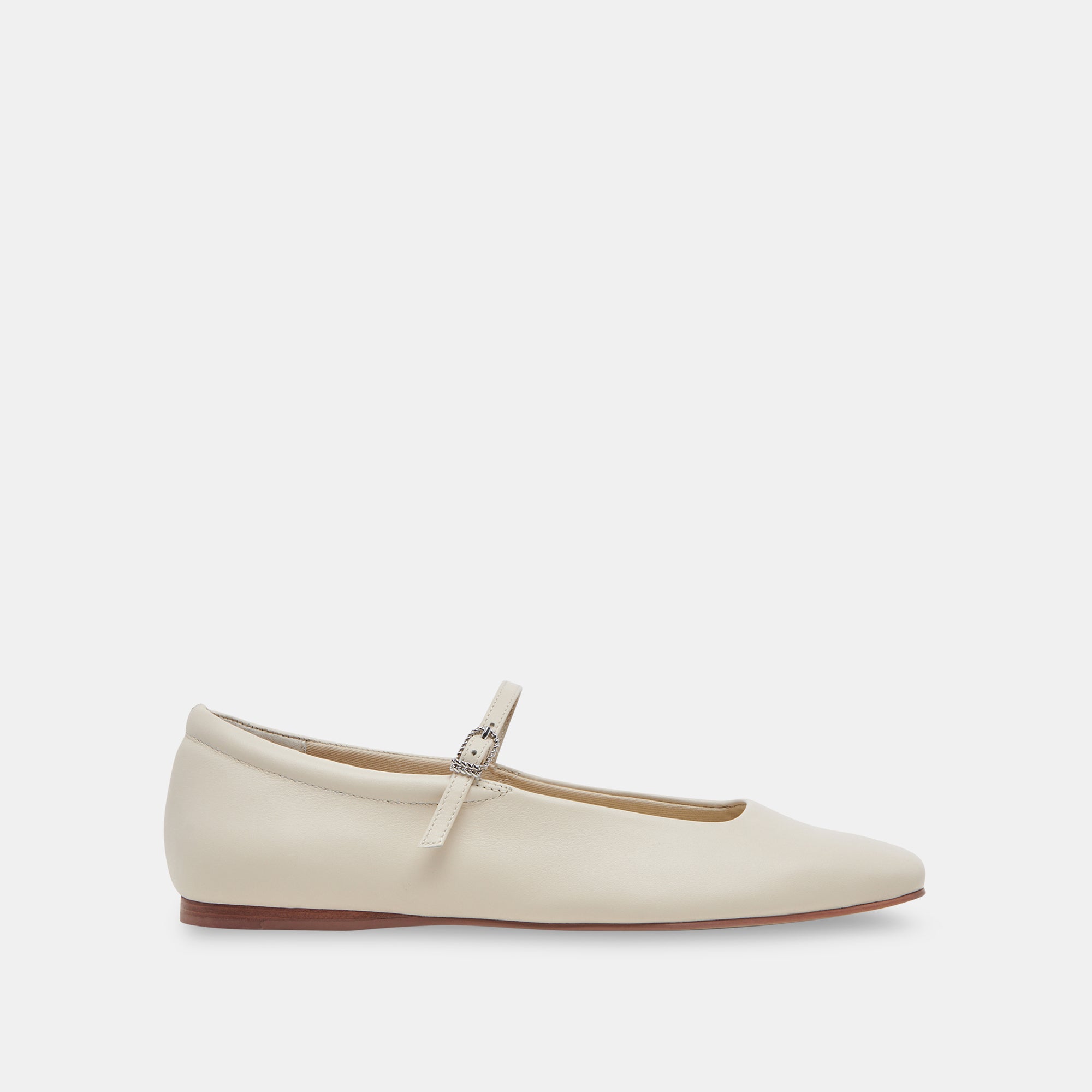 Dolce Vita Reyes Leather Mary Jane Ballet Flats, Womens, 10, Ivory Dolce Vita Reyes Leather Mary Jane Ballet Flats, Womens, 10, Ivory
