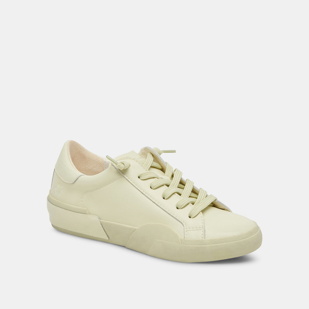 ZINA 360 SNEAKERS CUCUMBER RECYCLED LEATHER - image 2