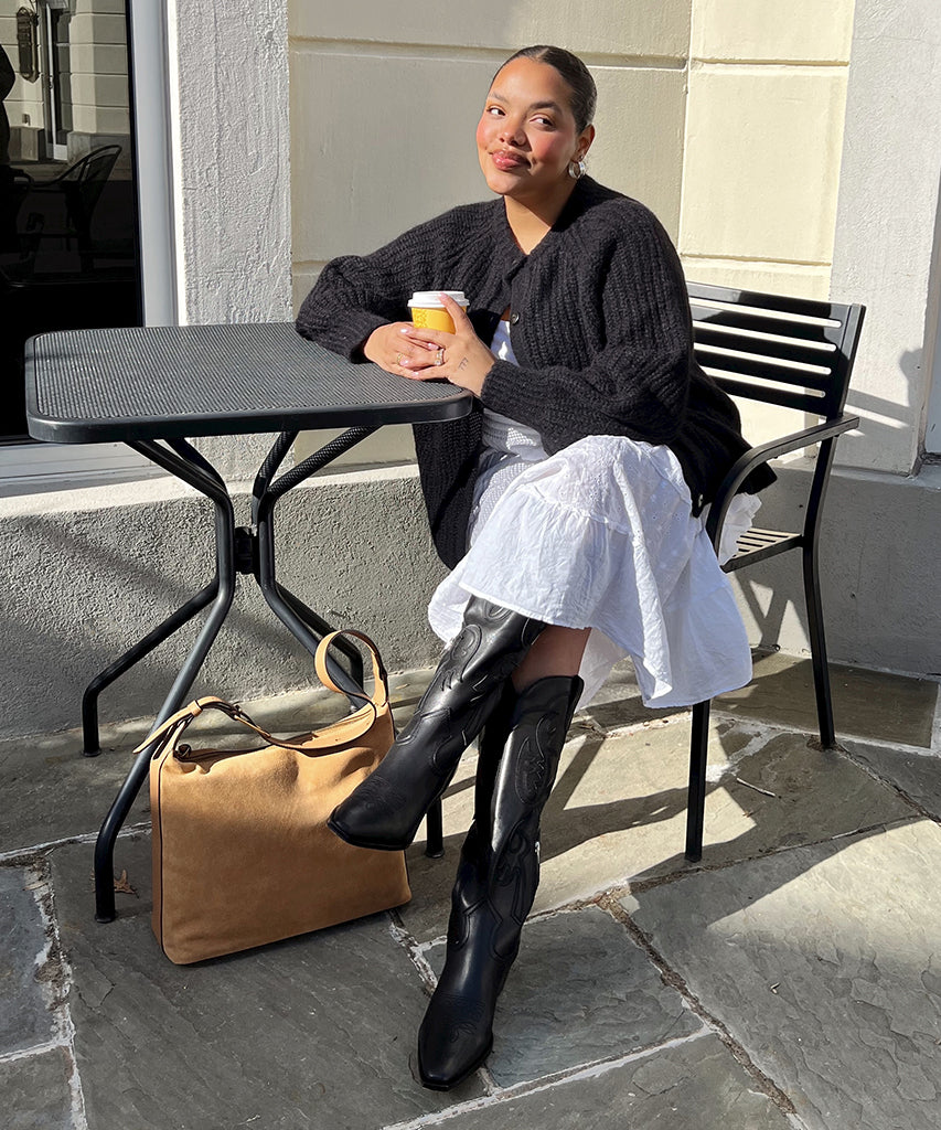 SAMSIN BOOTS BLACK LEATHER – Dolce Vita