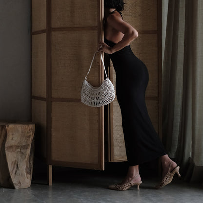 OLYMPA HEELS CAFE WOVEN STELLA