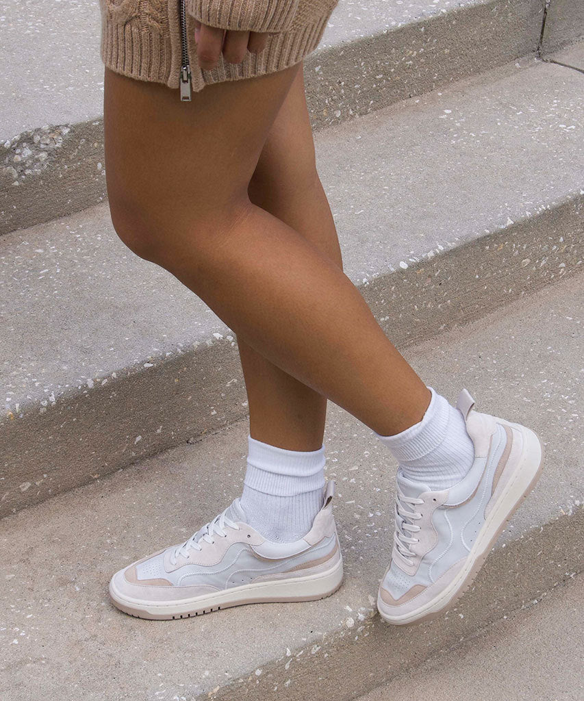 ADELLA SNEAKERS WHITE DUNE LEATHER - image 9