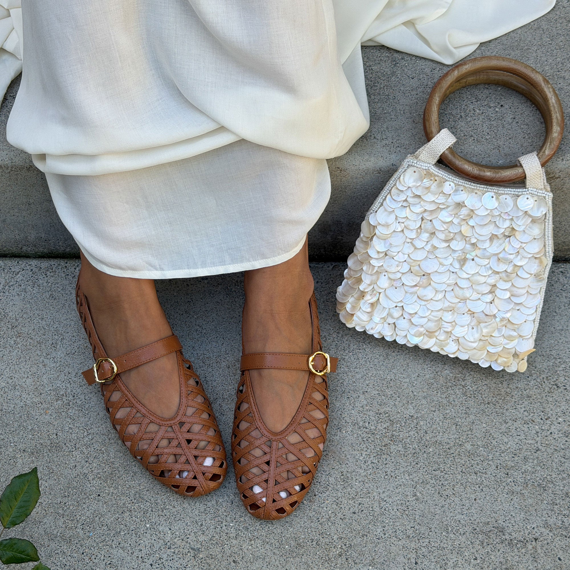 BODEY BALLET FLATS SADDLE STELLA