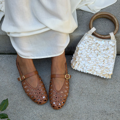 BODEY BALLET FLATS SADDLE STELLA