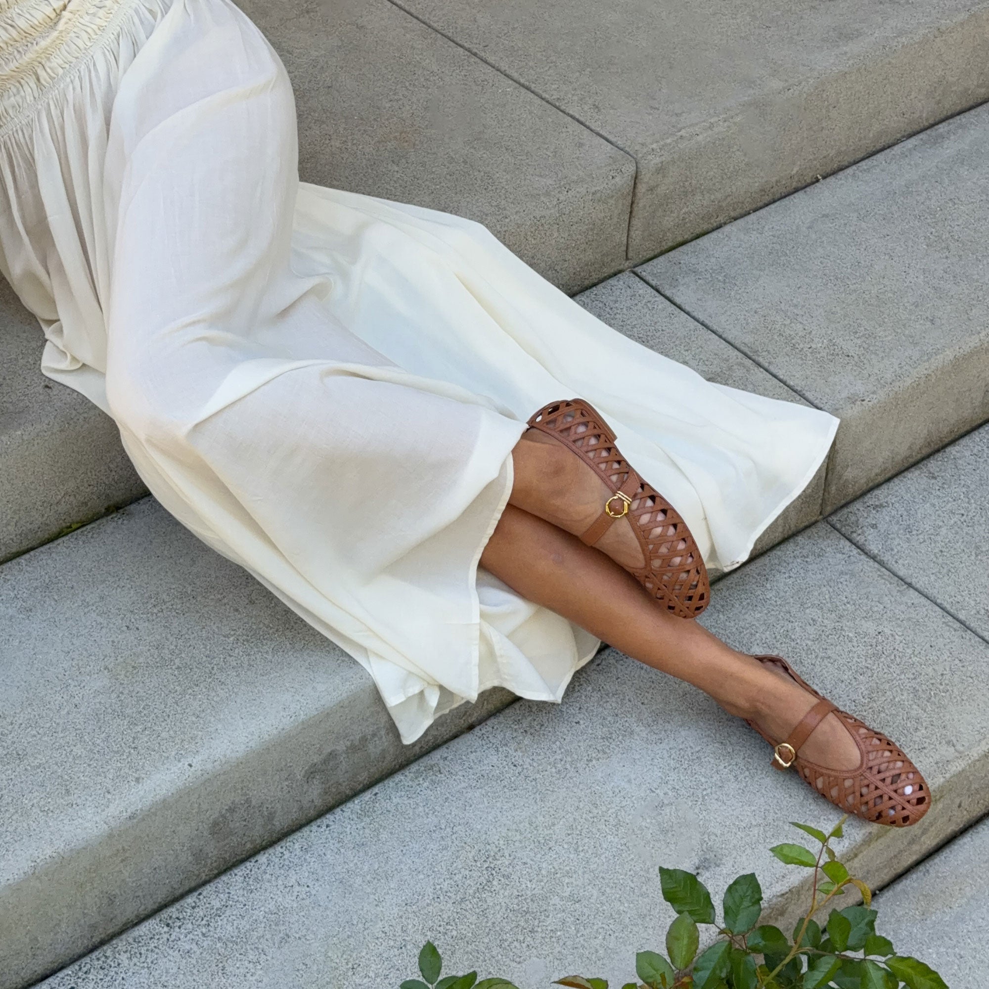 BODEY BALLET FLATS SADDLE STELLA