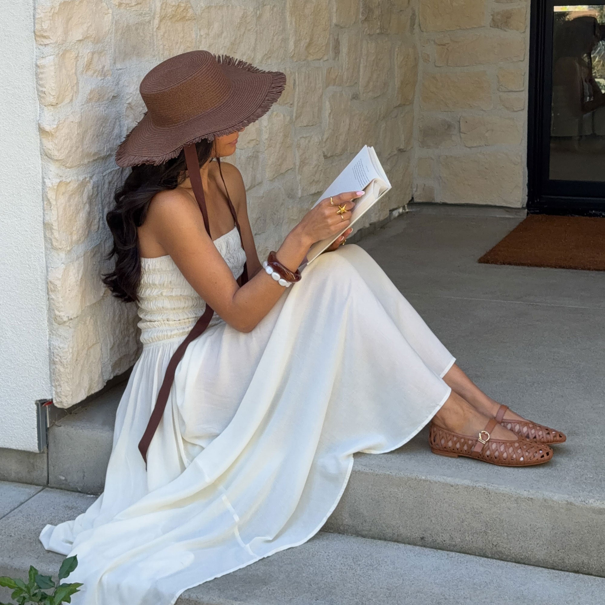 BODEY BALLET FLATS SADDLE STELLA