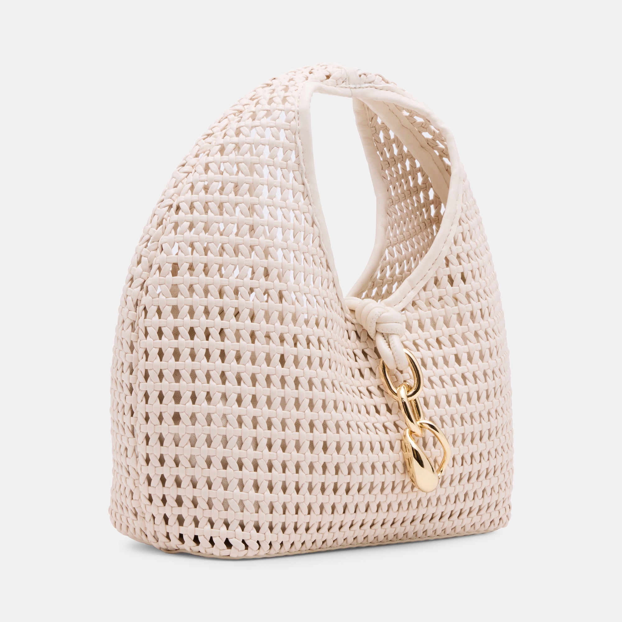 DAHLIA WOVEN HANDBAG IVORY WOVEN STELLA