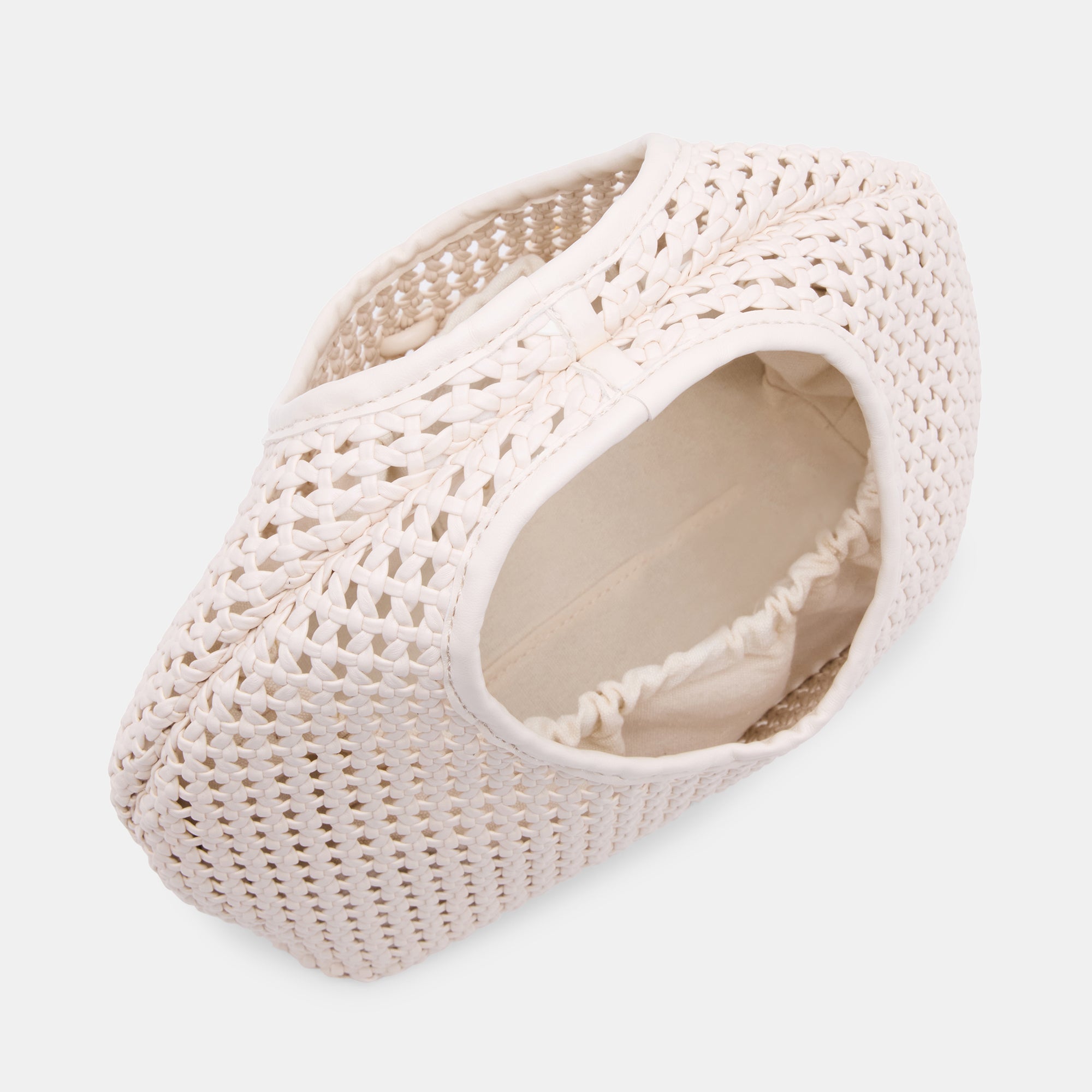 DAHLIA WOVEN HANDBAG IVORY WOVEN STELLA