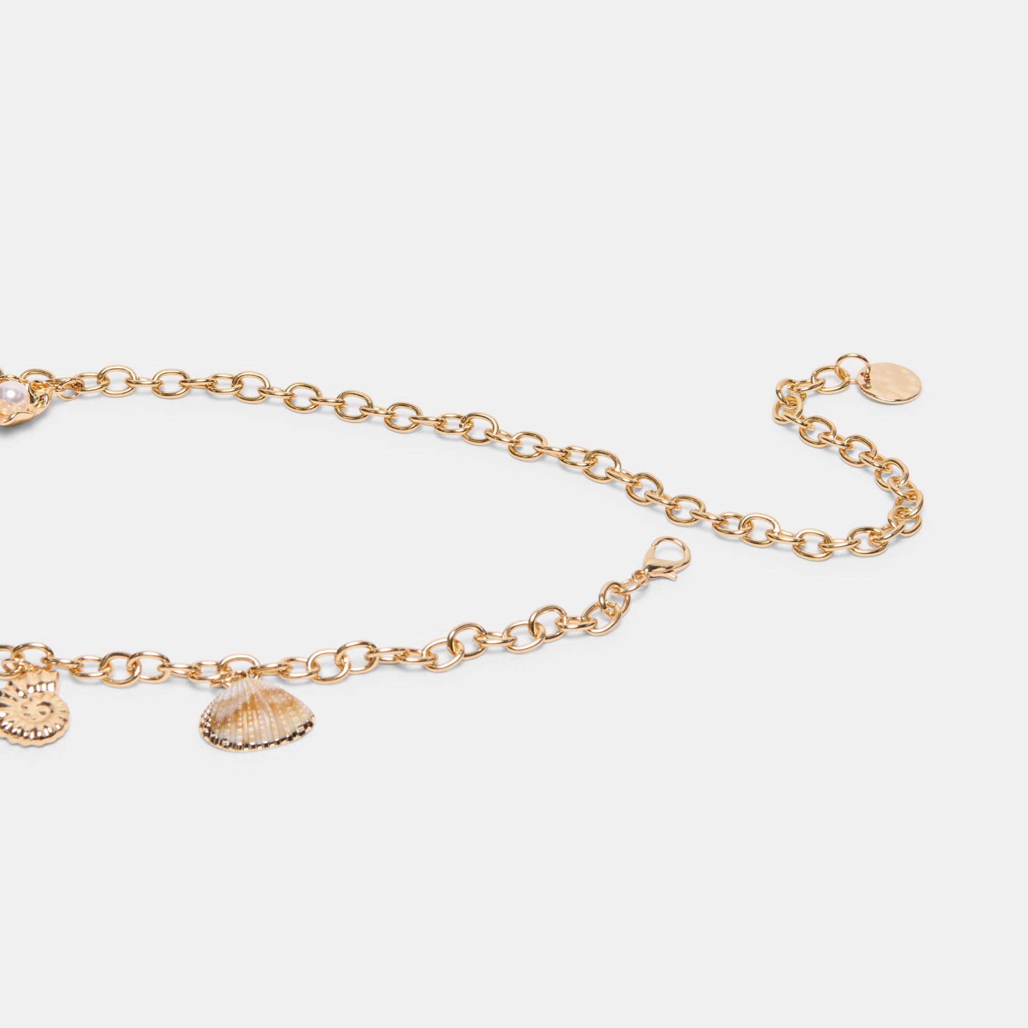 SHELL CHAIN LINK BELT GOLD - view 3