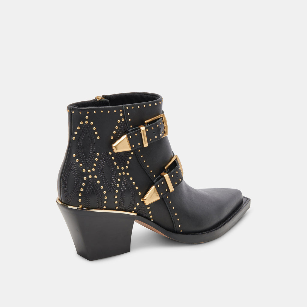 RONNIE BOOTIES BLACK LEATHER - image 7