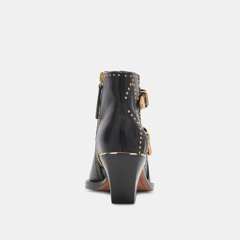 RONNIE BOOTIES BLACK LEATHER - image 11