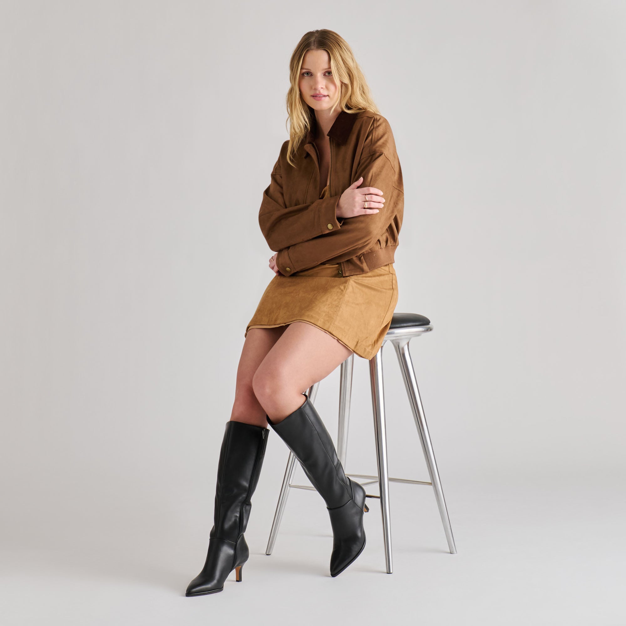 ALDY BOOTS BLACK LEATHER