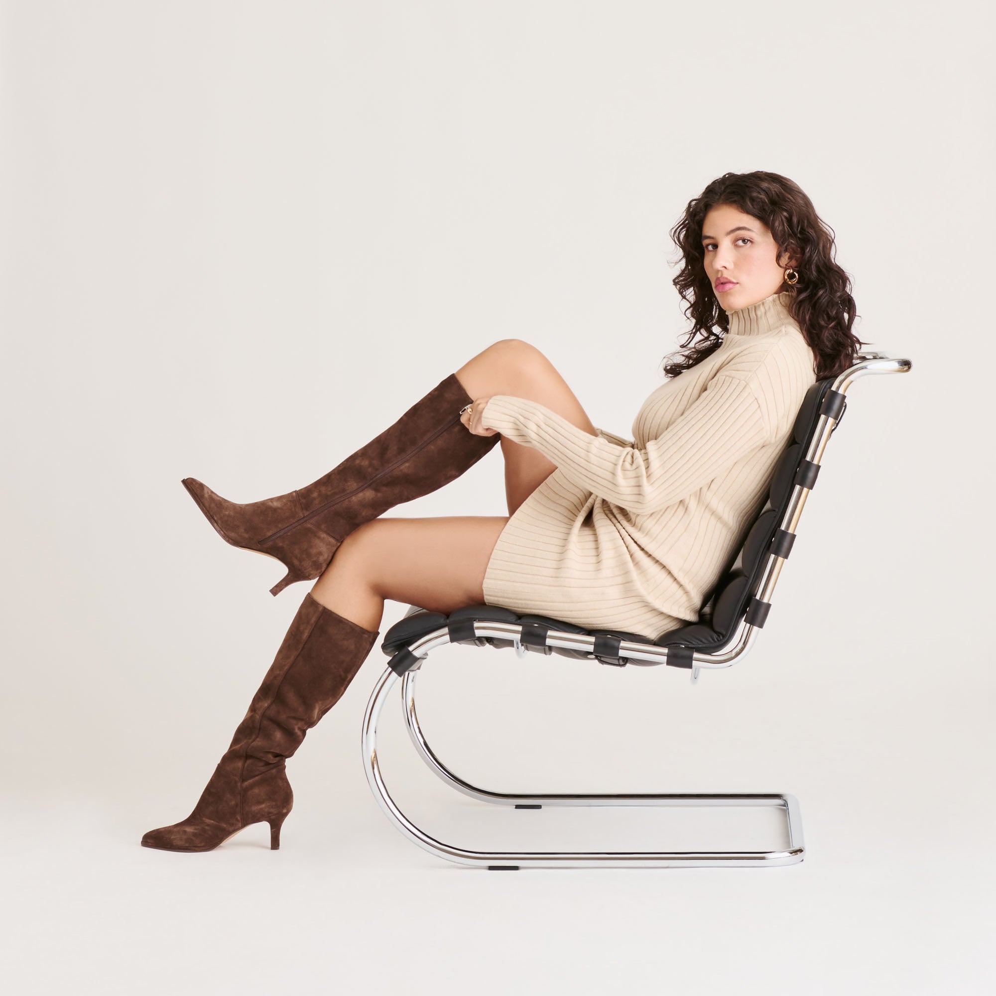 ALDY BOOTS MULBERRY LEATHER