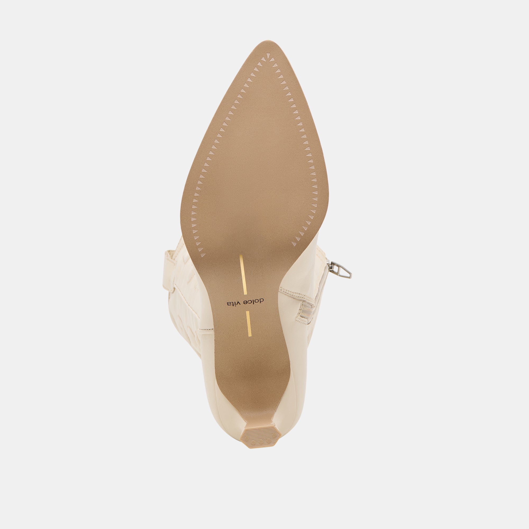 ALISA BOOTS CREME LEATHER