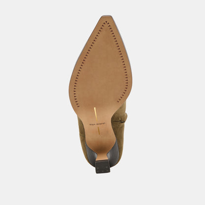 ARYA BOOTS OLIVE STELLA SUEDE