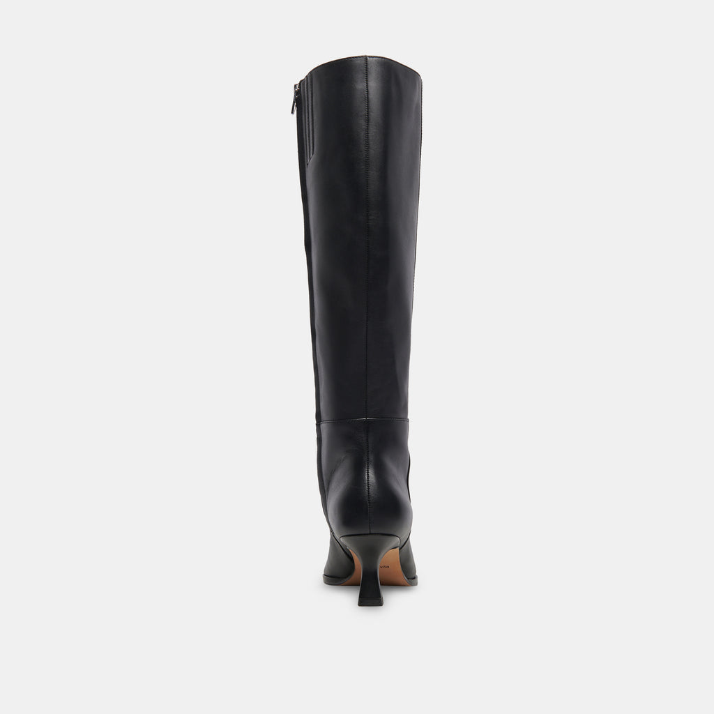 AUGGIE WIDE CALF BOOTS BLACK LEATHER - image 7