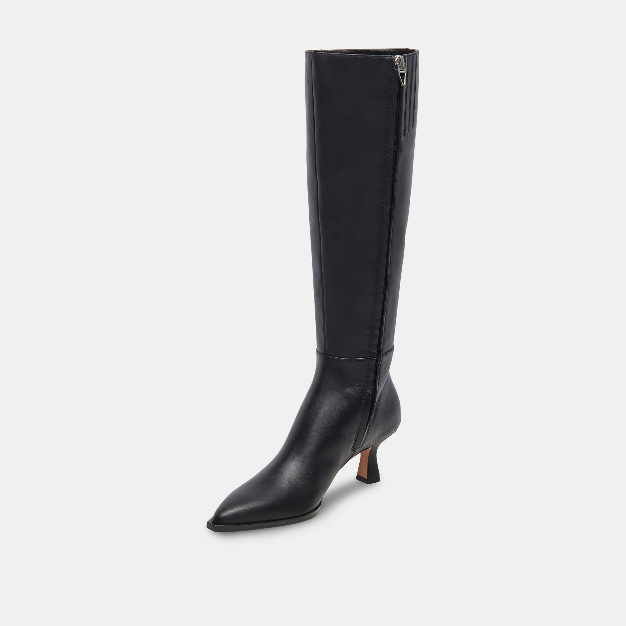 AUGGIE BOOTS BLACK LEATHER – Dolce Vita