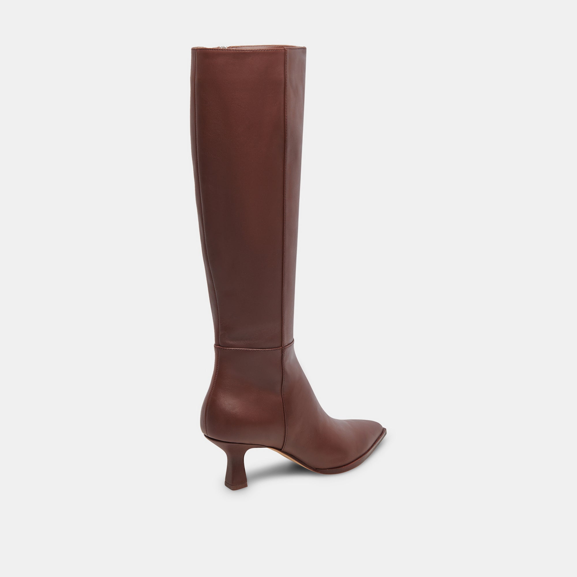 Dolce Vita Auggie Wide Calf Boots Chocolate Leather - Brown