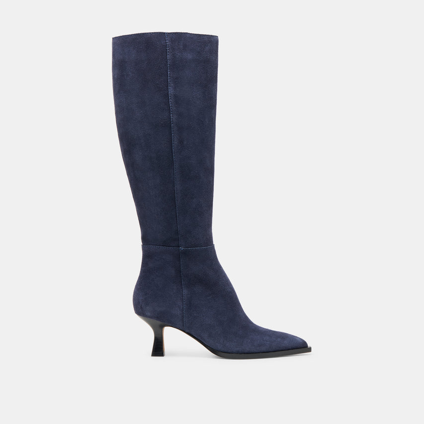 AUGGIE BOOTS NAVY SUEDE
