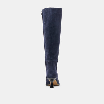 AUGGIE BOOTS NAVY SUEDE