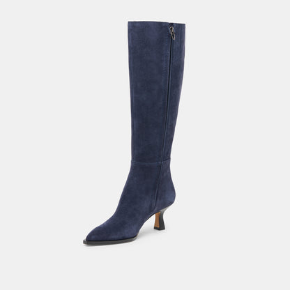AUGGIE BOOTS NAVY SUEDE