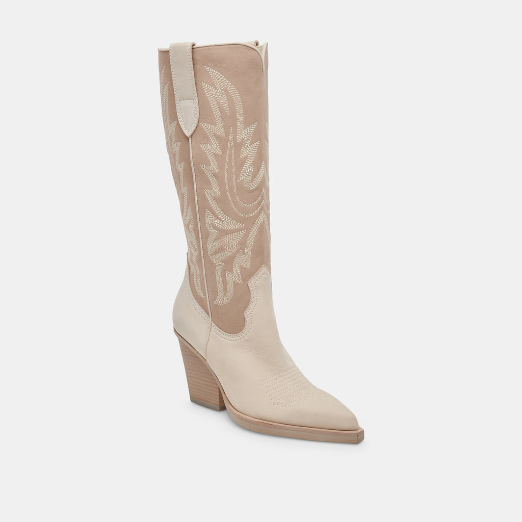 BLANCH BOOTS TAUPE MULTI NUBUCK - image 3