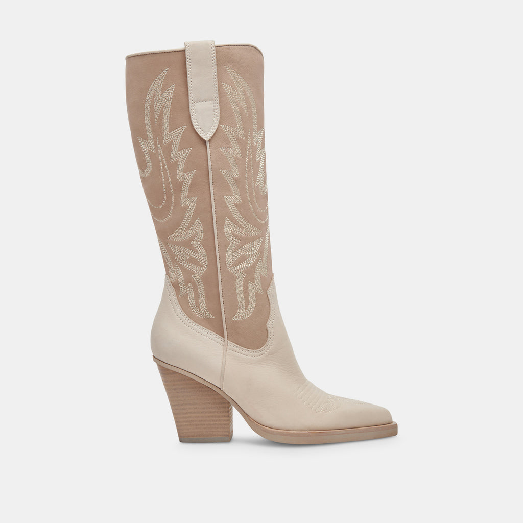 BLANCH BOOTS TAUPE MULTI NUBUCK - image 1