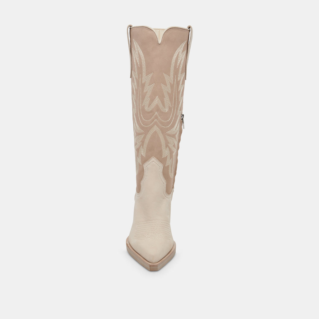BLANCH BOOTS TAUPE MULTI NUBUCK - image 13