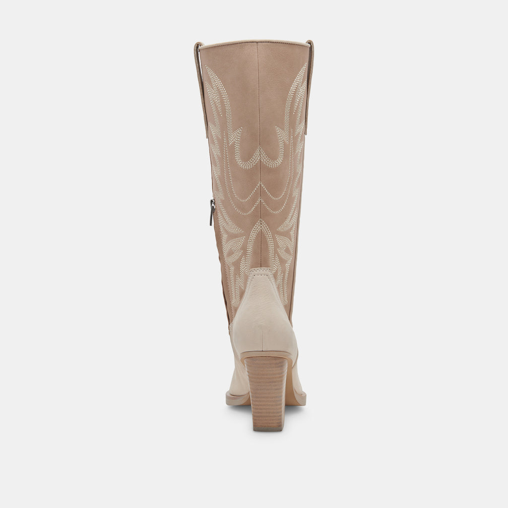 BLANCH BOOTS TAUPE MULTI NUBUCK - image 14