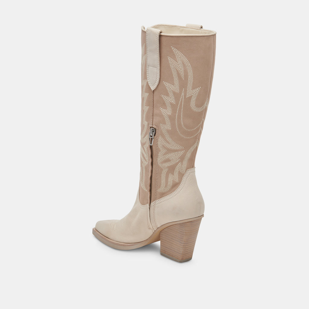 BLANCH BOOTS TAUPE MULTI NUBUCK - image 11