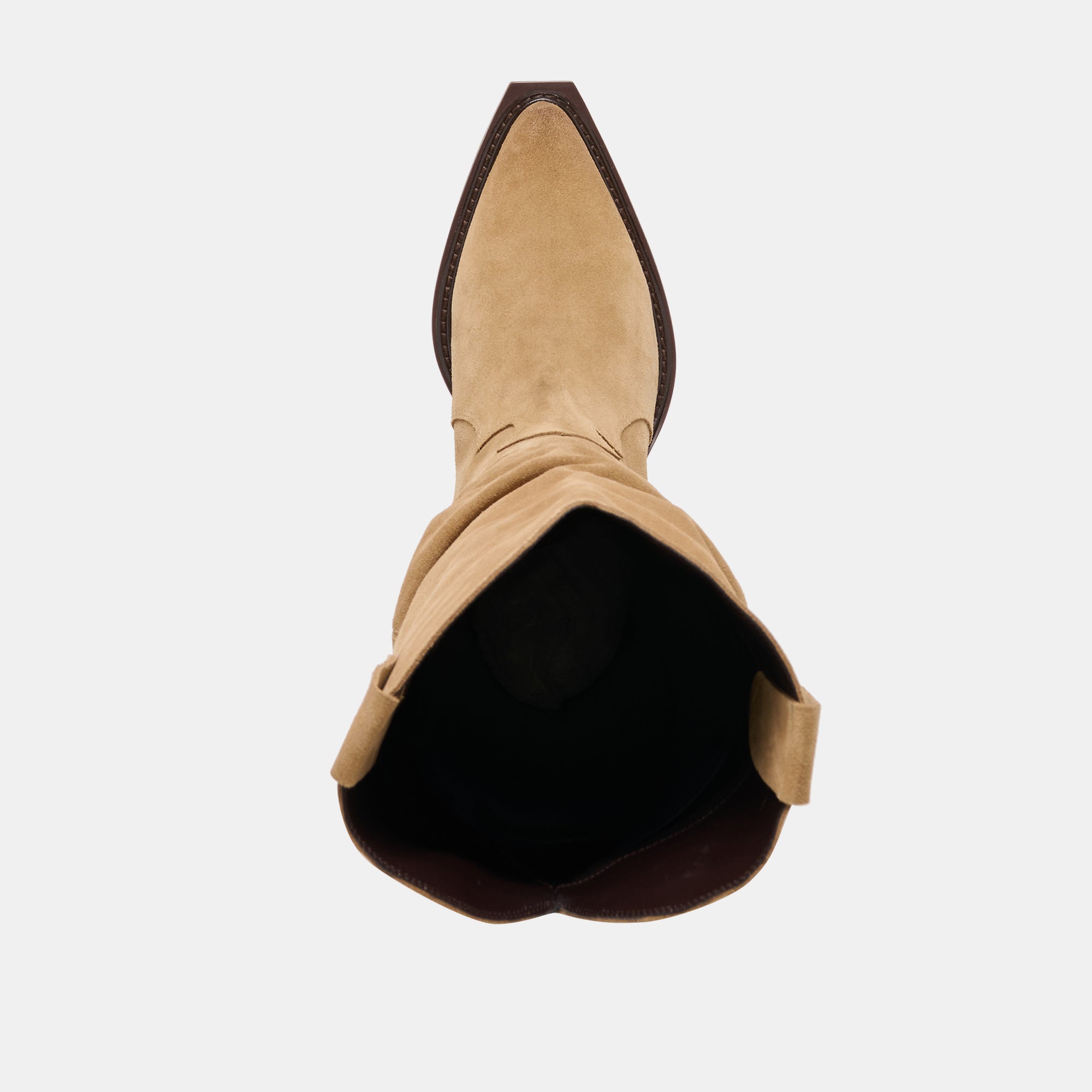 BUCKLY BOOTS CAMEL SUEDE