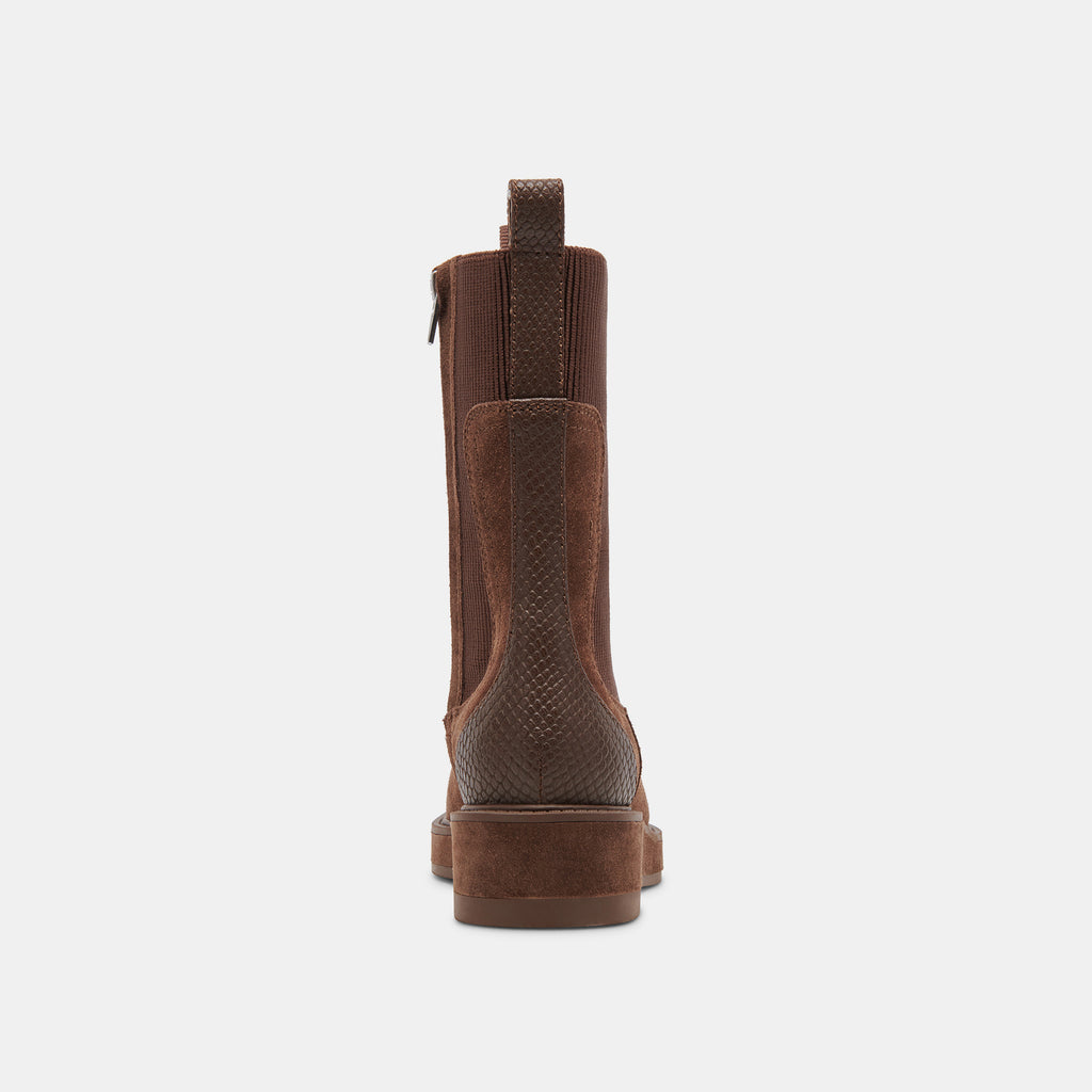ELYSE H2O WIDE BOOTS COCOA SUEDE - image 7