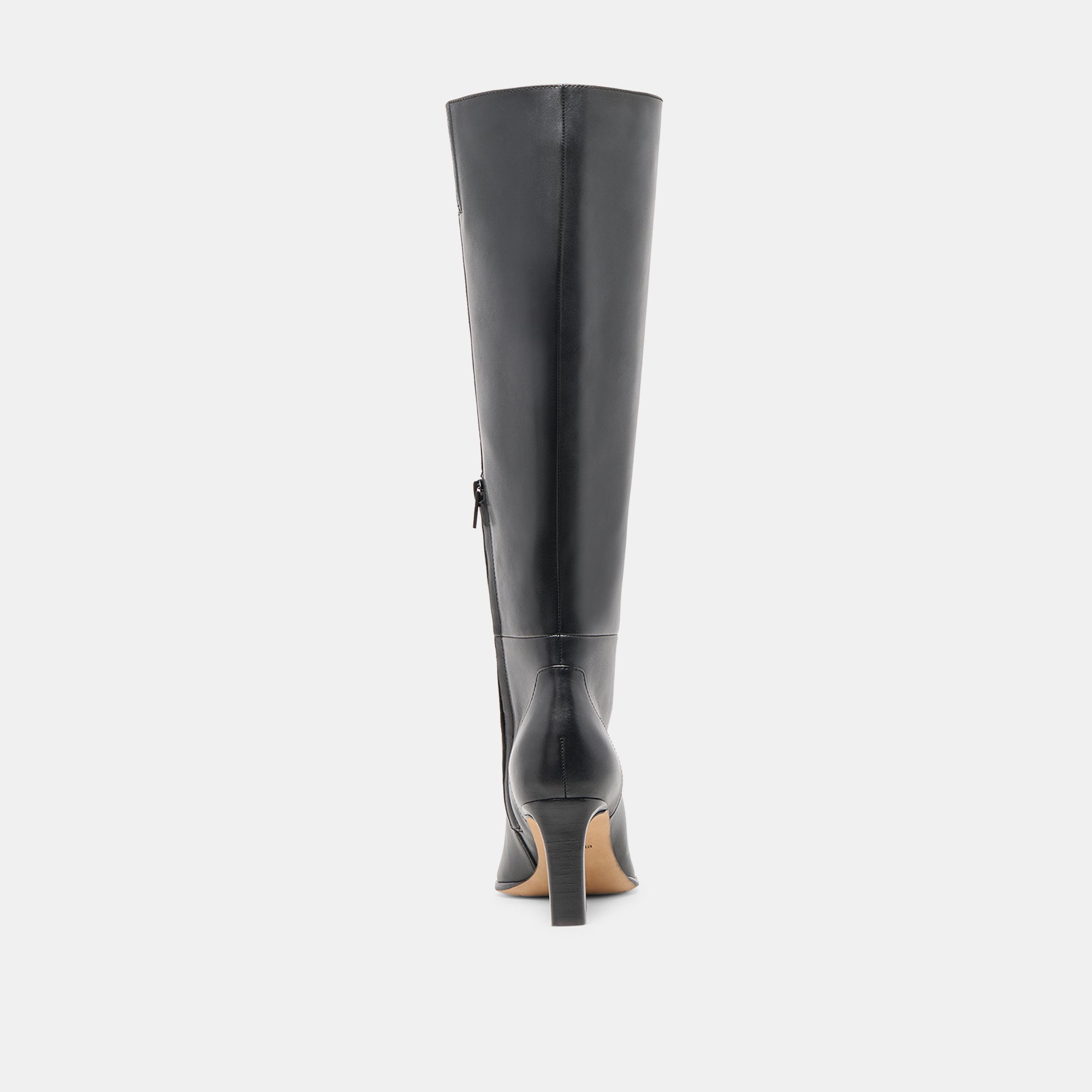 EMMI NARROW CALF BOOTS BLACK LEATHER