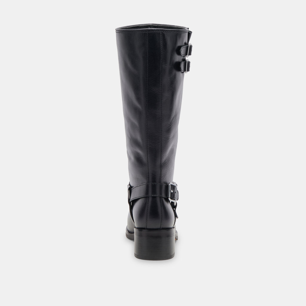 EVI BOOTS BLACK LEATHER - image 9