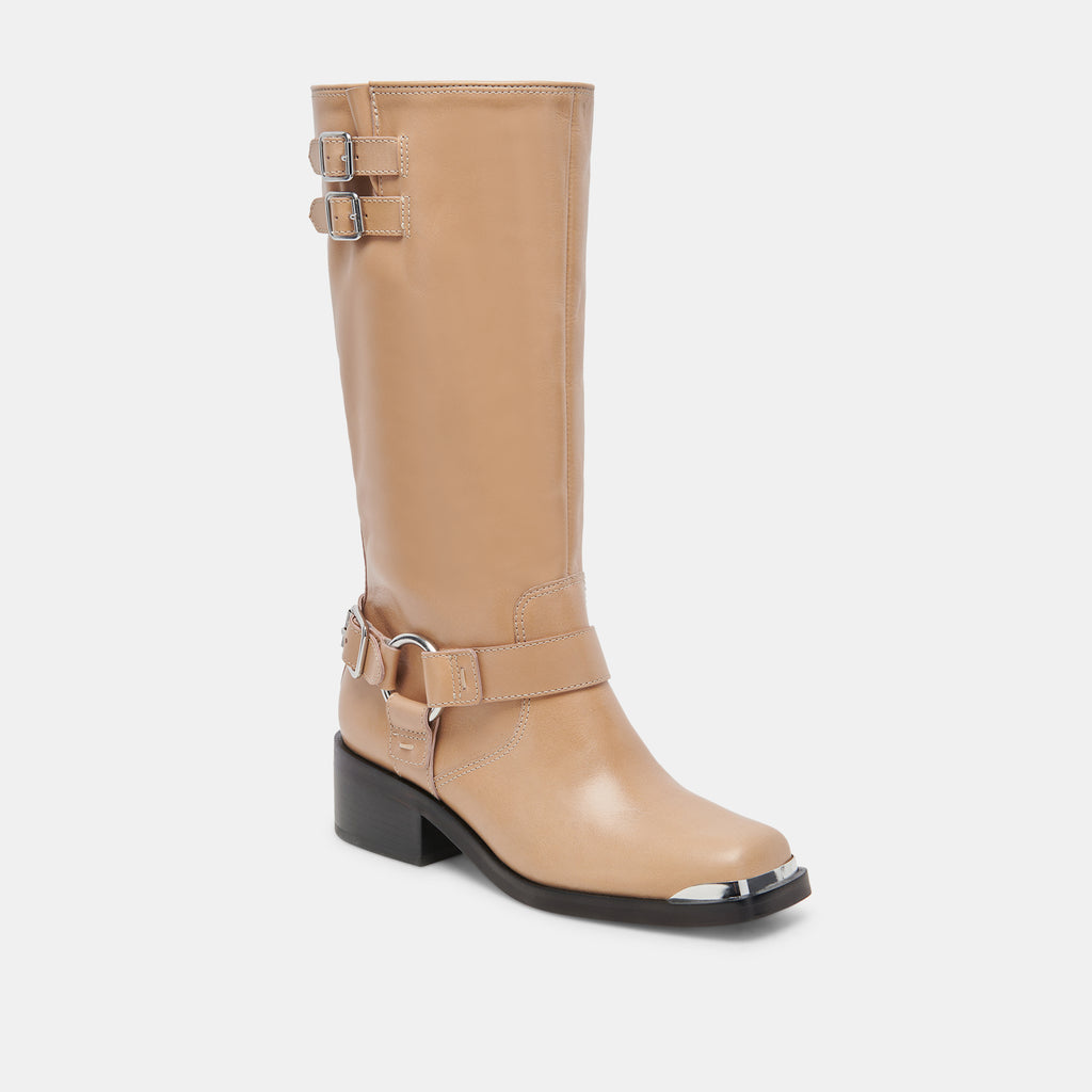 EVI BOOTS CAMEL LEATHER - image 3