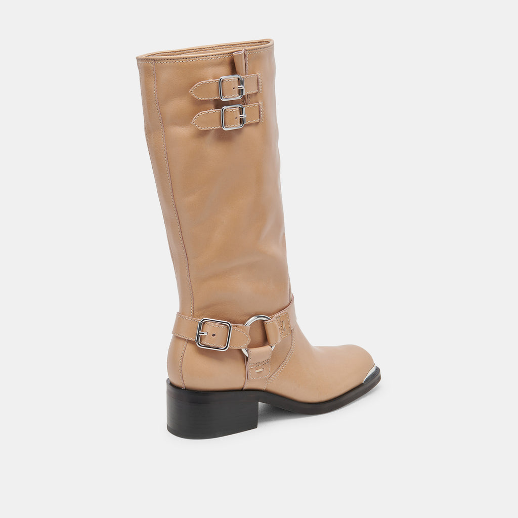 EVI BOOTS CAMEL LEATHER - image 5