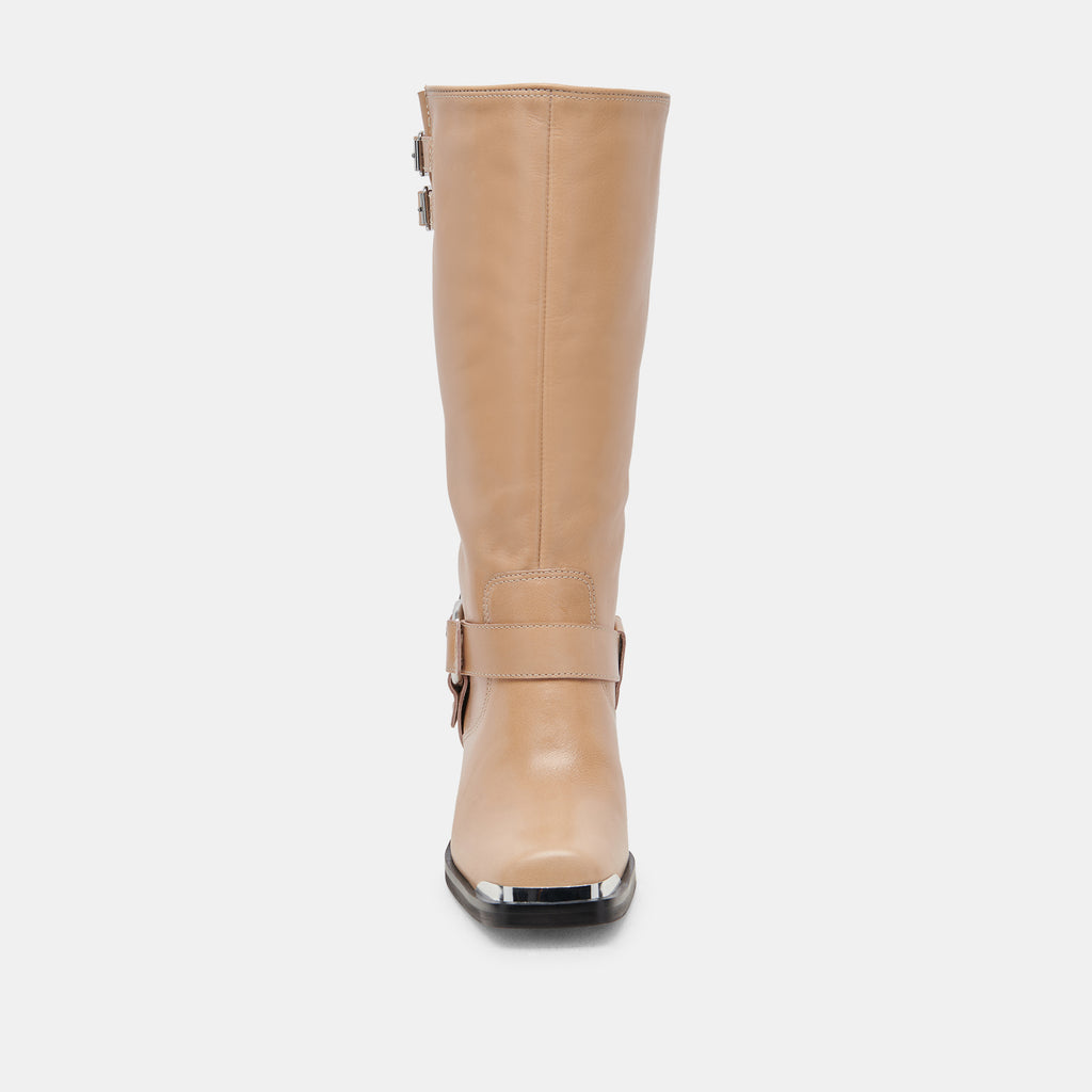 EVI BOOTS CAMEL LEATHER - image 9