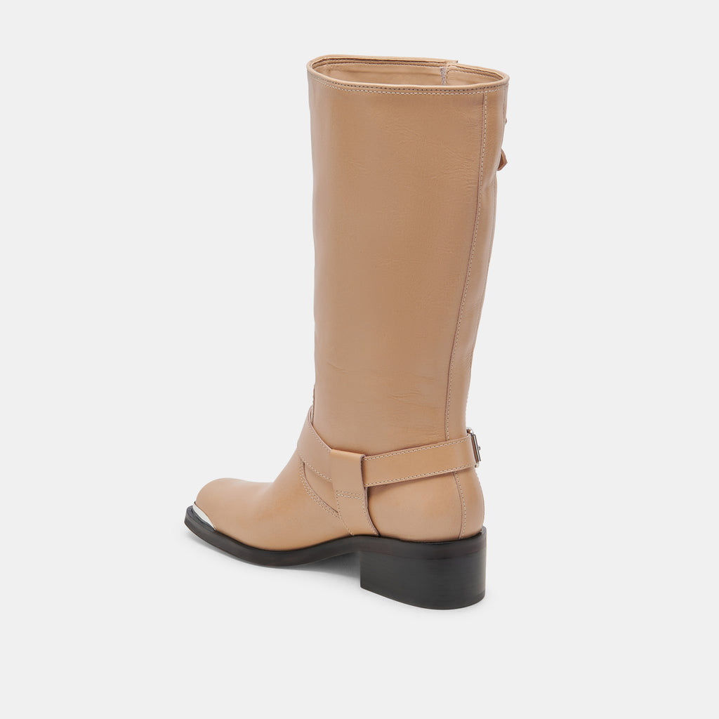 EVI BOOTS CAMEL LEATHER - image 8