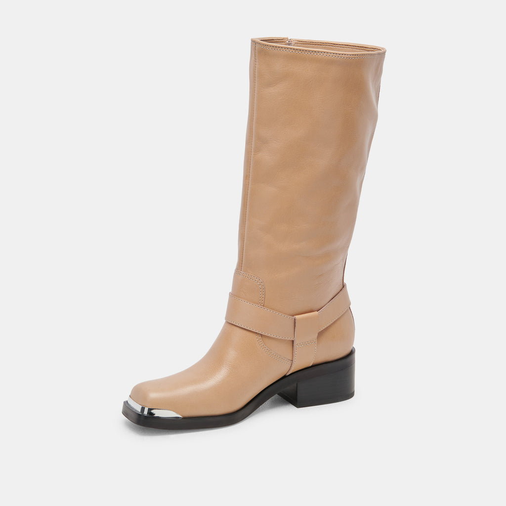 EVI BOOTS CAMEL LEATHER - image 7
