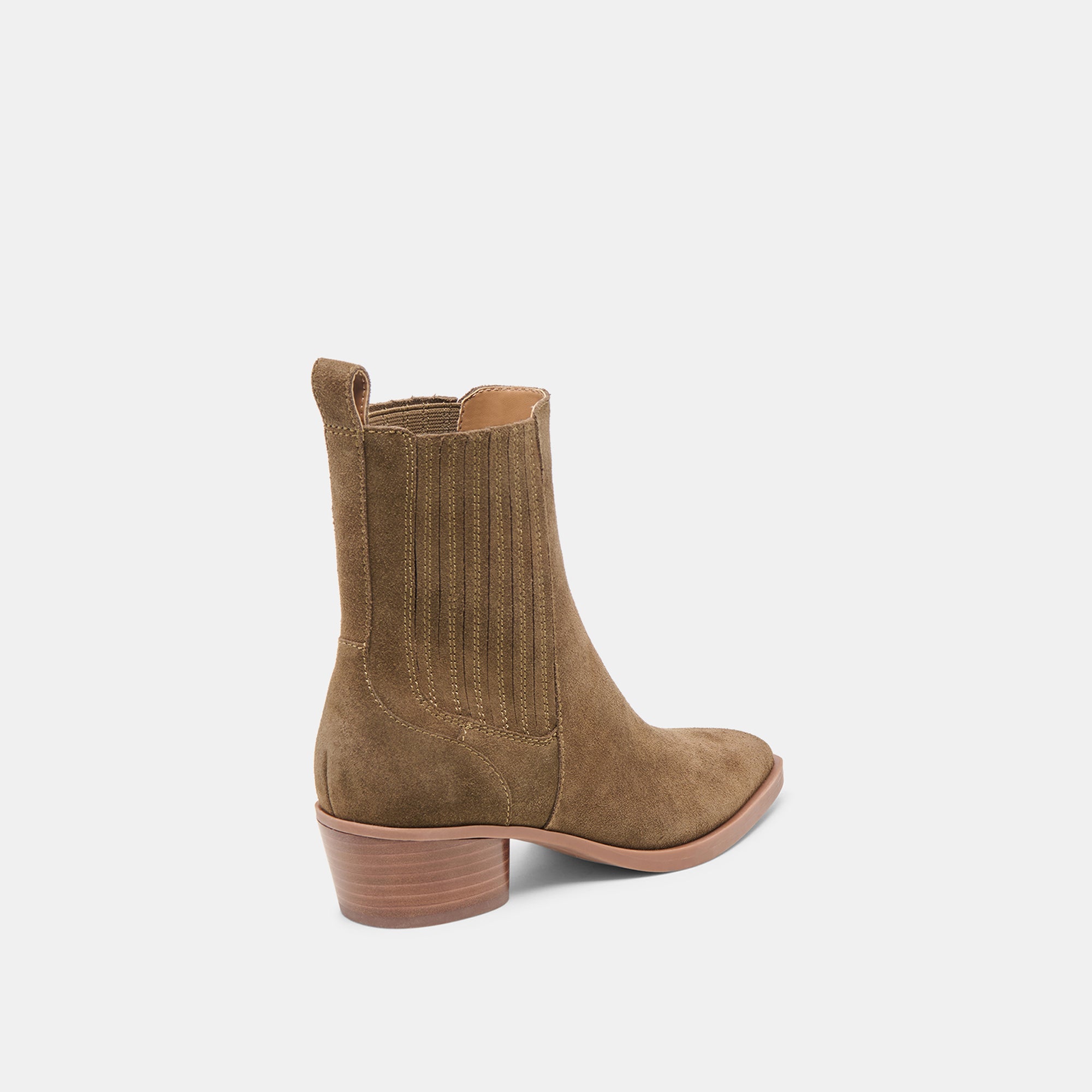 FAINT H2O BOOTIES OLIVE SUEDE