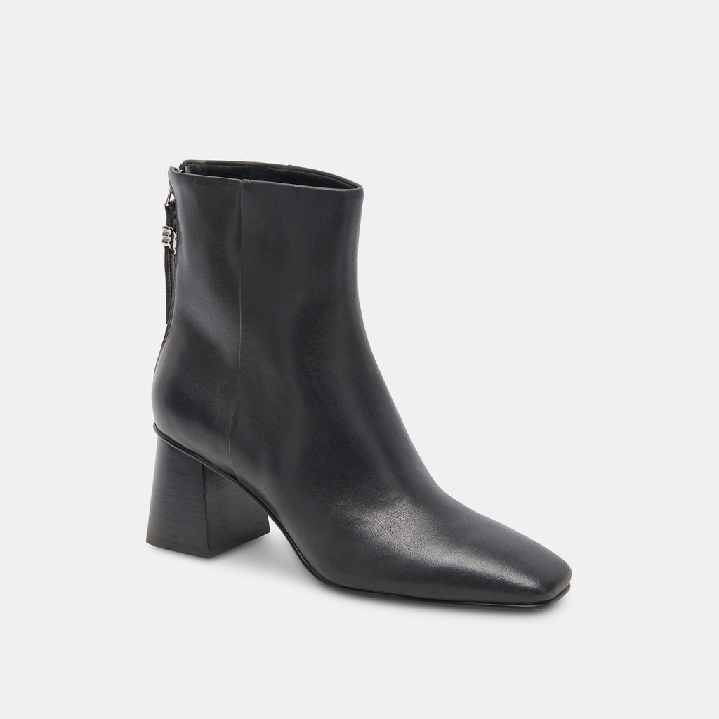 FIFI H2O WIDE BOOTIES BLACK LEATHER - image 2