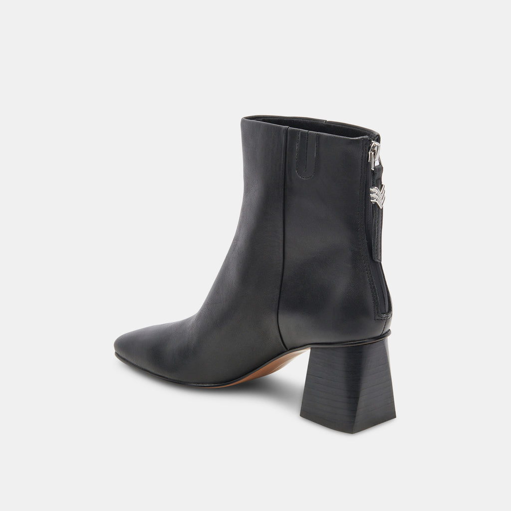 FIFI H2O WIDE BOOTIES BLACK LEATHER - image 5